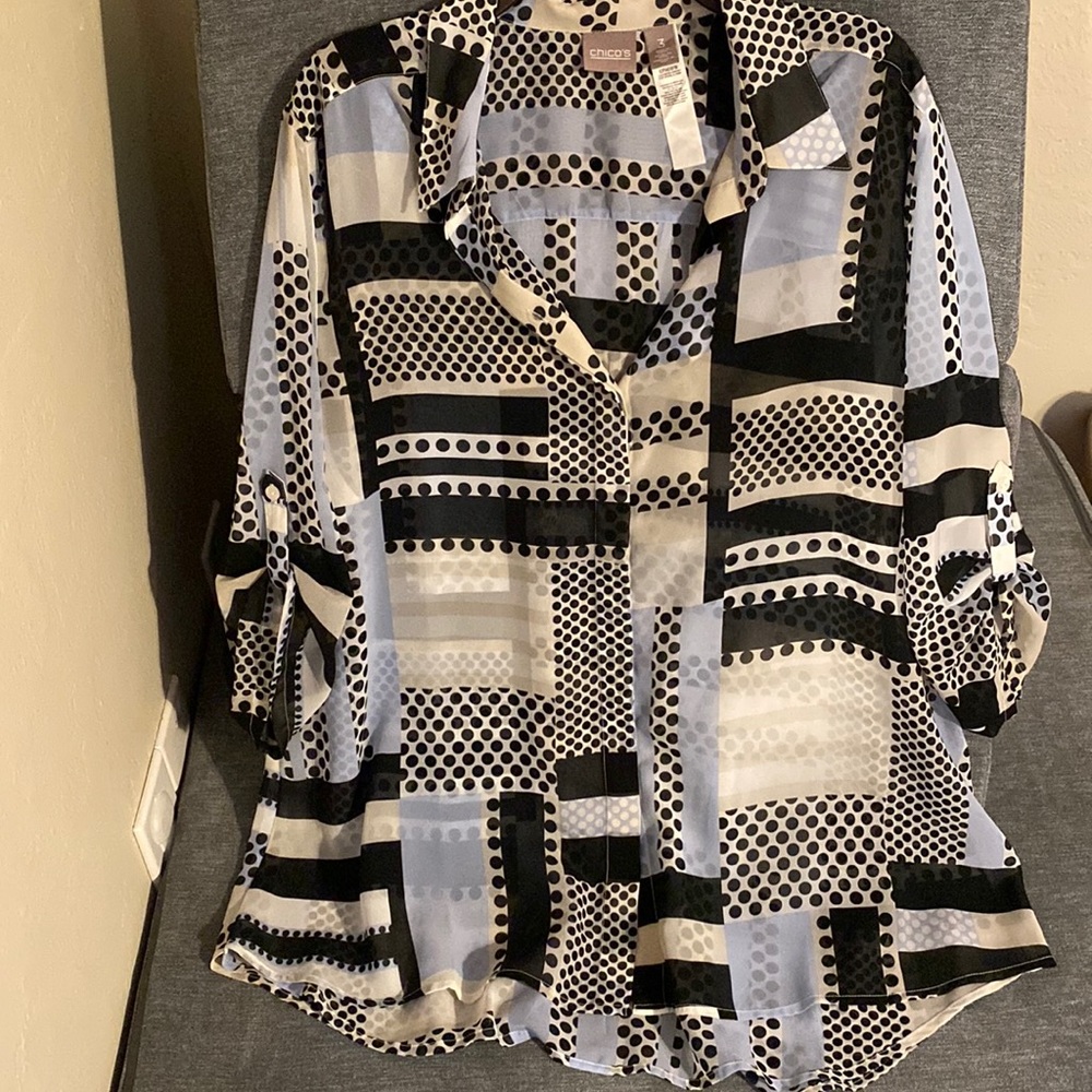 Chico’s Button Down Blouse